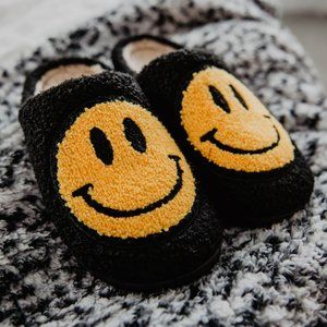 Brand New Smiley face slippers